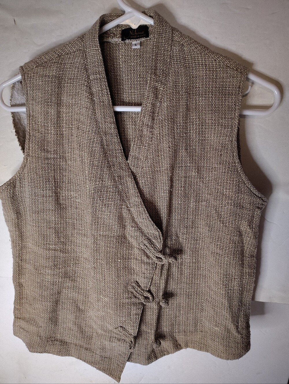Nikone Vest Brown Size Large